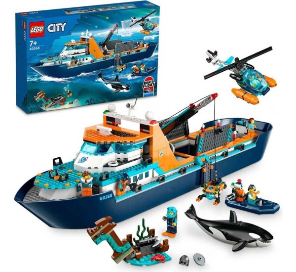 LEGO City Kutup Keşif Gemisi 60368 (815 Parça)